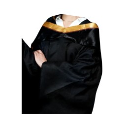 設計金色邊拼黑色披巾畢業袍      訂做學士學位畢業袍     香港理工大學PolyU     畢業袍生產商    設計畢業袍公司   DA566 設計金色邊拼黑色披巾畢業袍      訂做學士學位畢業袍     香港理工大學PolyU     畢業袍生產商    設計畢業袍公司   DA566